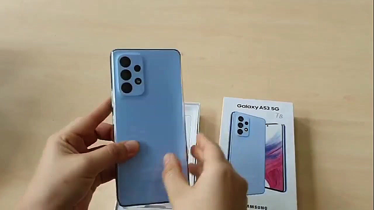 جعبه گشایی گلکسی A53 5G&zwnj;پ...