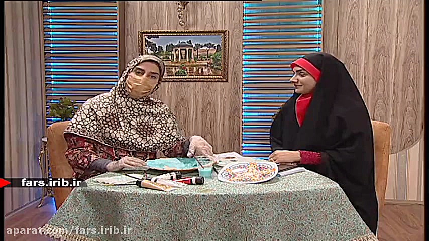 آموزش &quot; ویترای روی بشقاب...