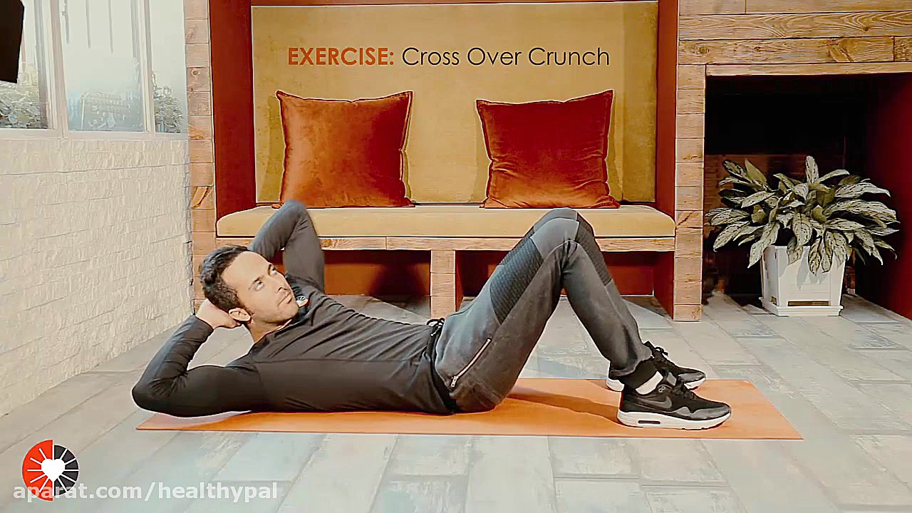 درازنشست ضربدری Cross over Cru...