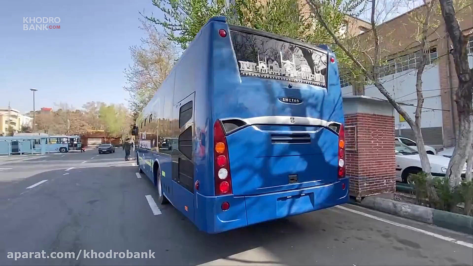 اتوبوس برقی مپنا در تهران