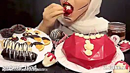 اسمر سوگند اسمر فود خوردن کیک...