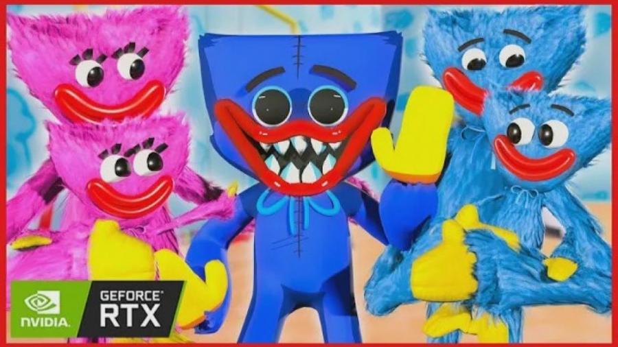 انیمیشن چالش بازی مرکب  هاگی و...