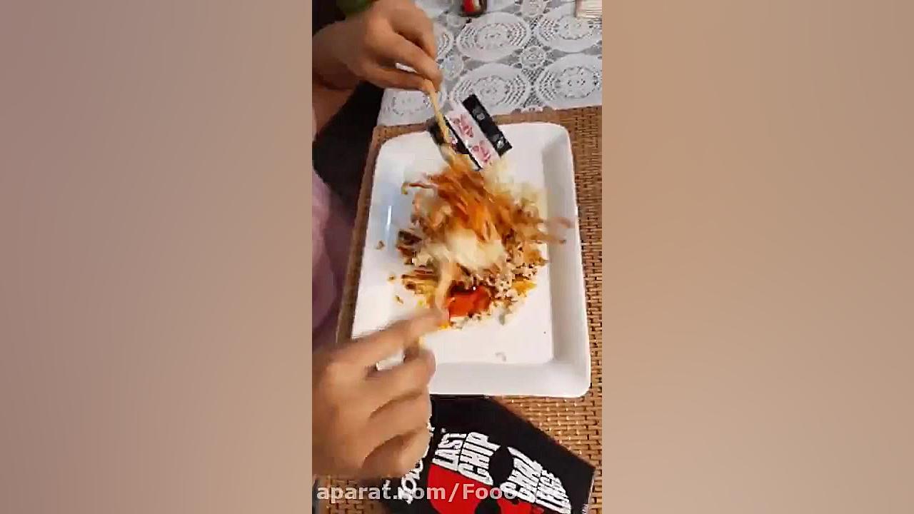 طرز تهیه تند ترین نودل دنیا ,...