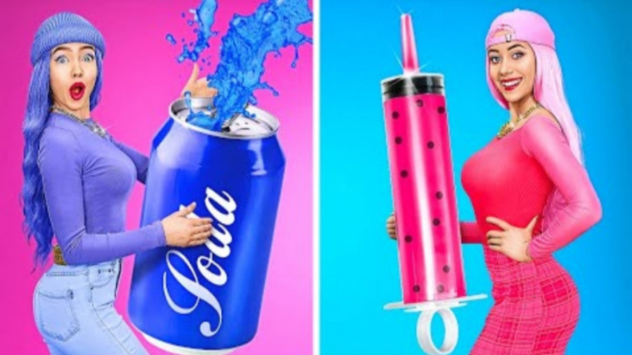 چالش خوردن خوراکی های خوشمزه ب...