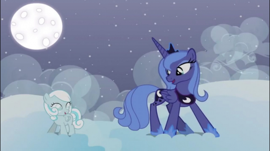 پونی کوچولو حرکت دوستی لونا و...