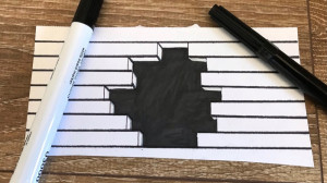 نقاشی سه بعدی بسیار آسان :: نق...