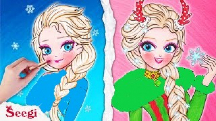 ایده های کارتونی السا فروزن  پ...