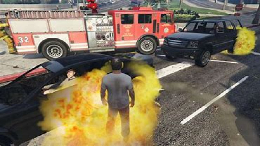 خود کشی نا موفق جی تی ای5 جی ت...