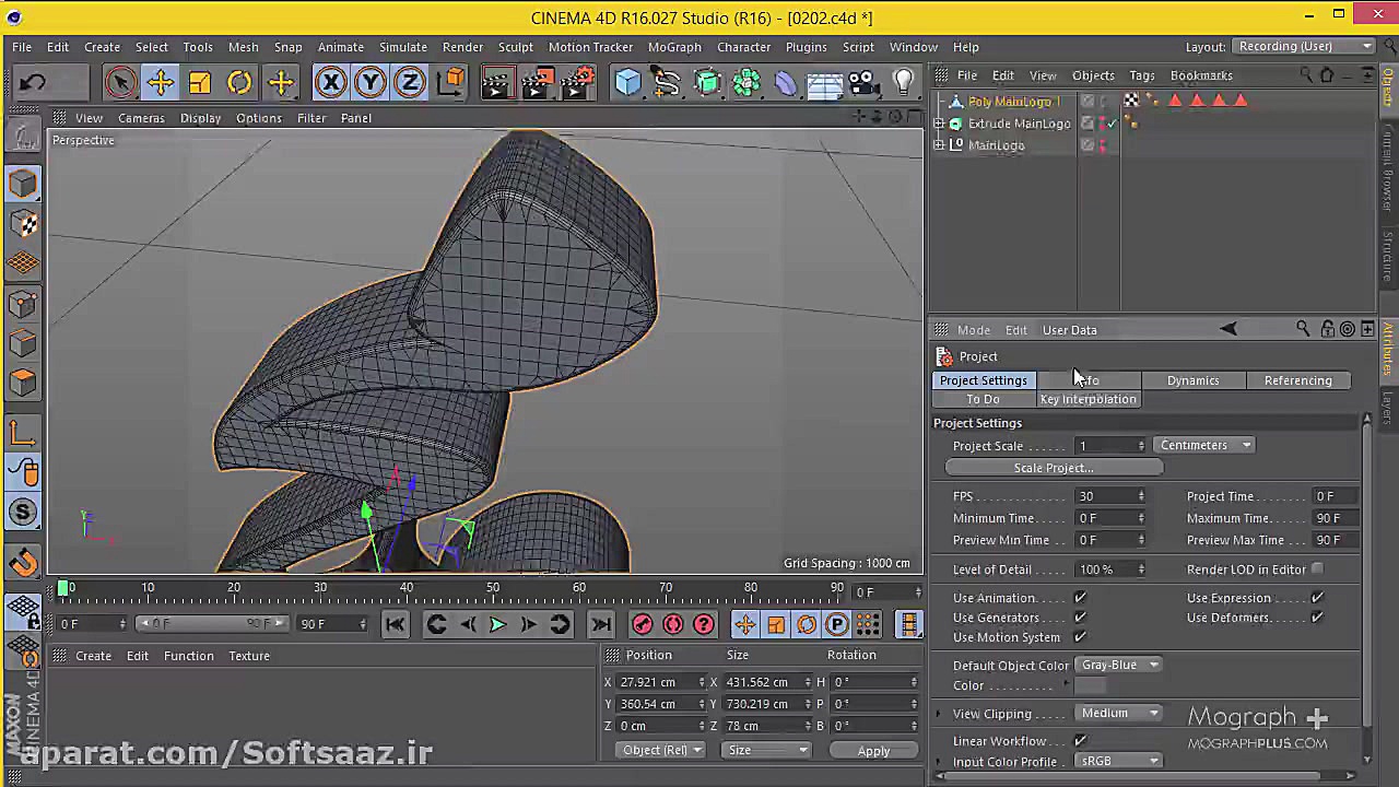 آموزش پیشرفته 3D در سینمافوردی...