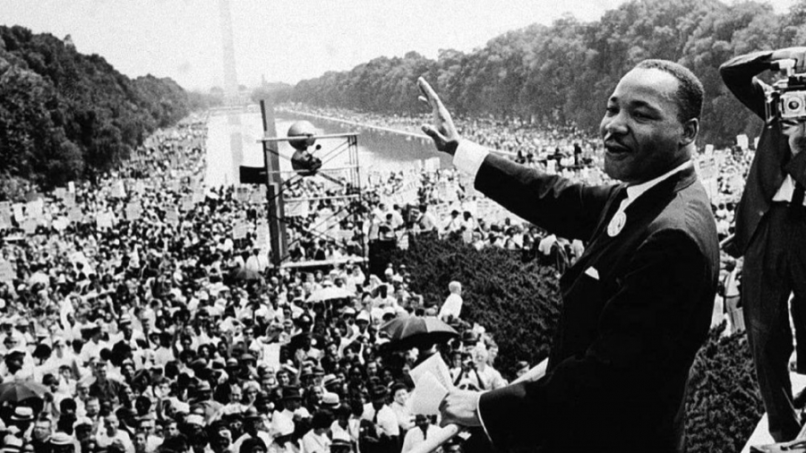 سخنرانی رنگی شده مارتین لوتر ک...