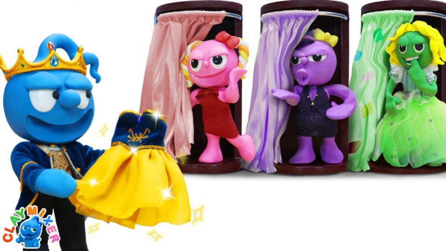 کارتون خمیری ، رقابت لباس پرنس...