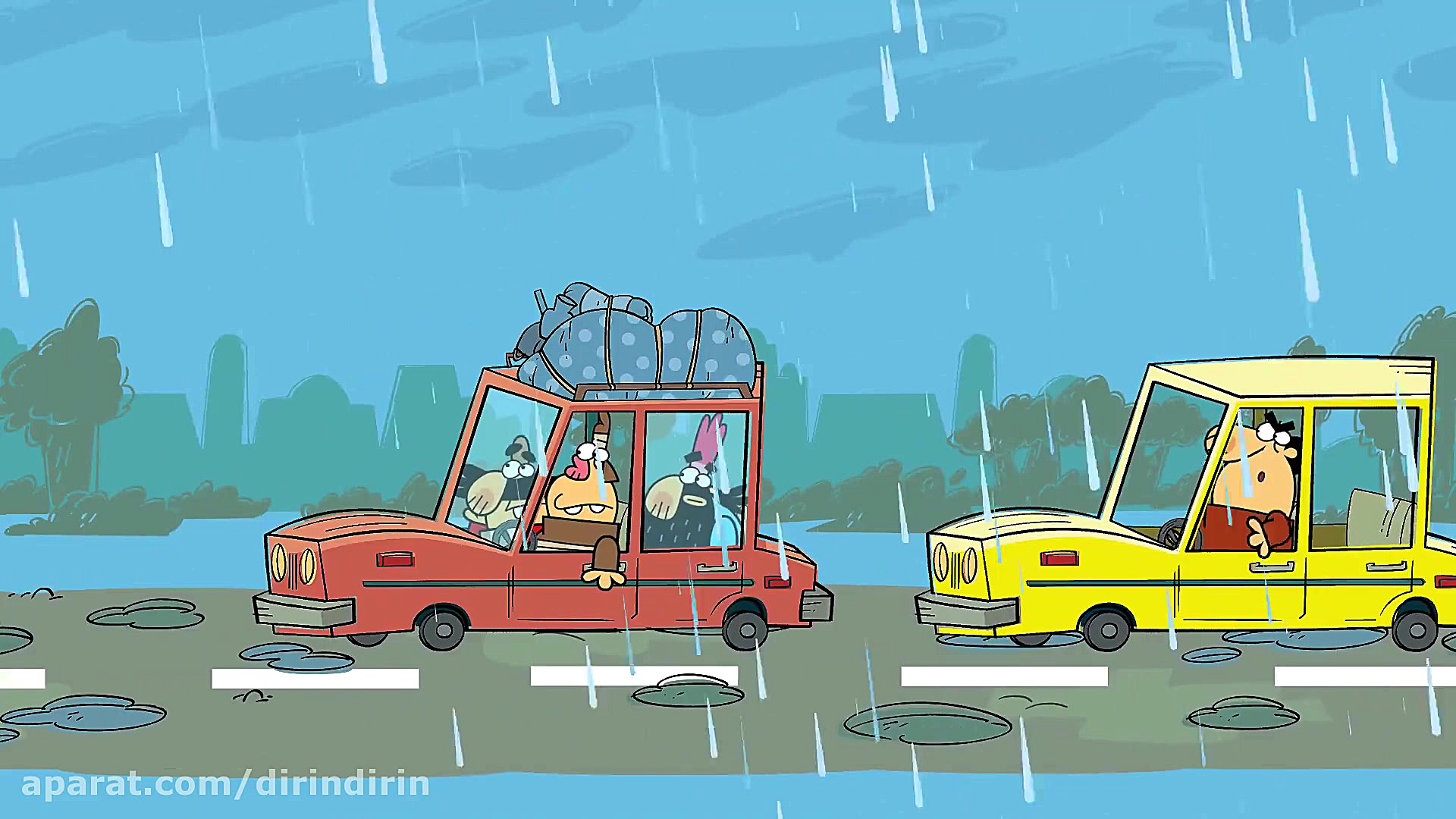 دیرین دیرین  گاری سواری