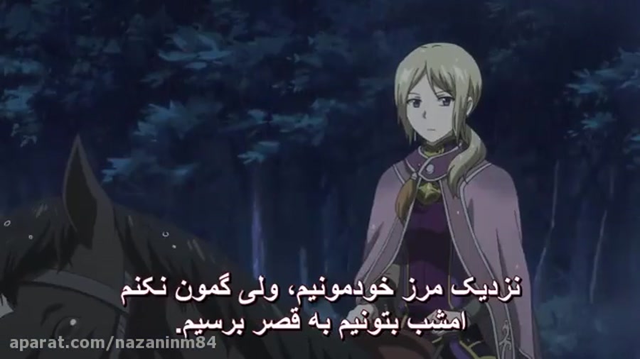 انیمه سفید برفی با موهای قرمز...