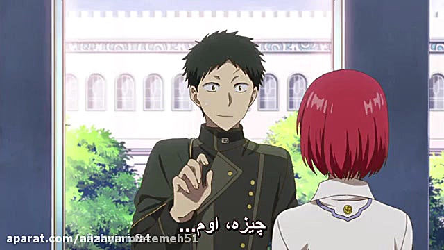 انیمه سفید برفی با موهای قرمز...