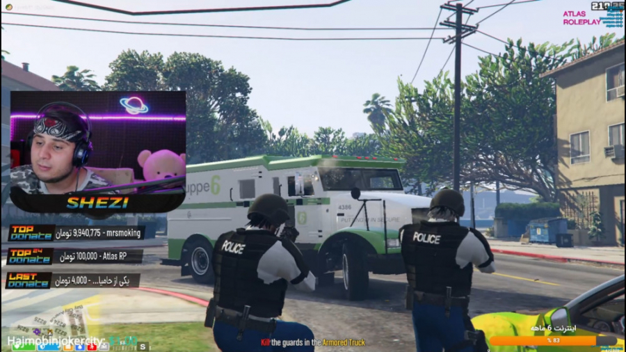 gta v آنلاین | دزدی با لباس پل...