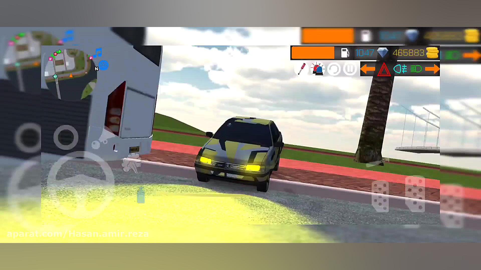 فیلم شوتی سوار دریفت با پژو 40...