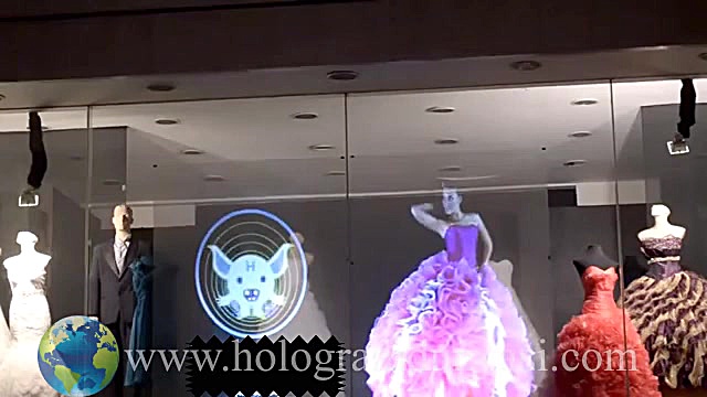 پخش ویدئو سه بعدی روی شیشه با...