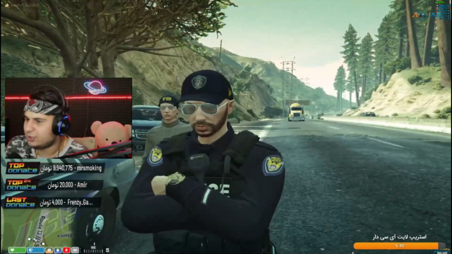 gta v آنلاین | با لباس FBI زند...