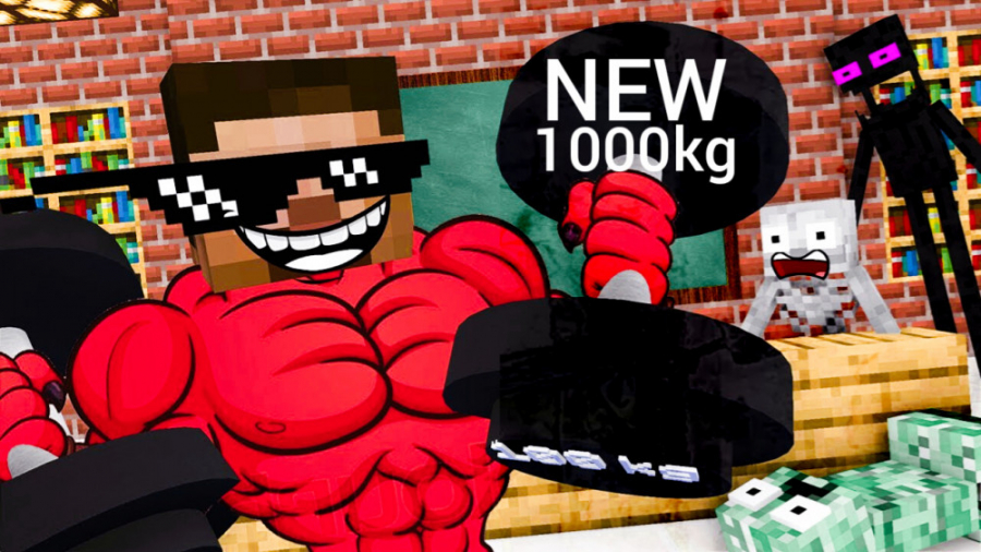 ماینکرافت مدرسه هیولا ها قسمت...