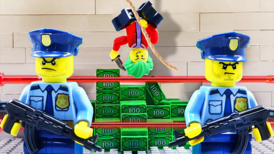 انیمیشن لگو سرقت از بانک شهر ل...