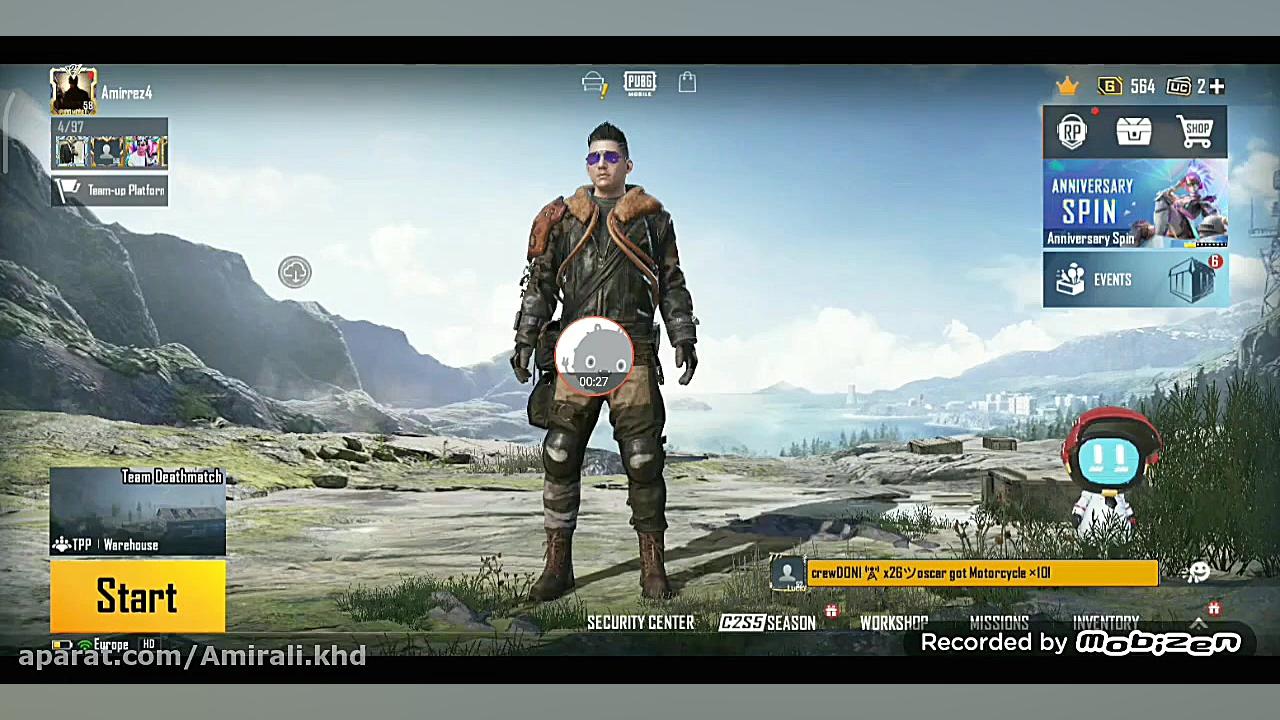 پابجی آموزش تغییر اسکوب به ردا...