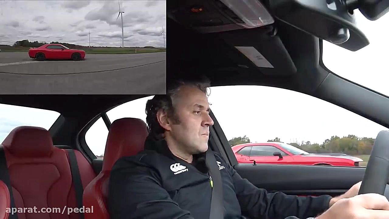 درگ بی ام و M3 و دوج چلنجر هلک...