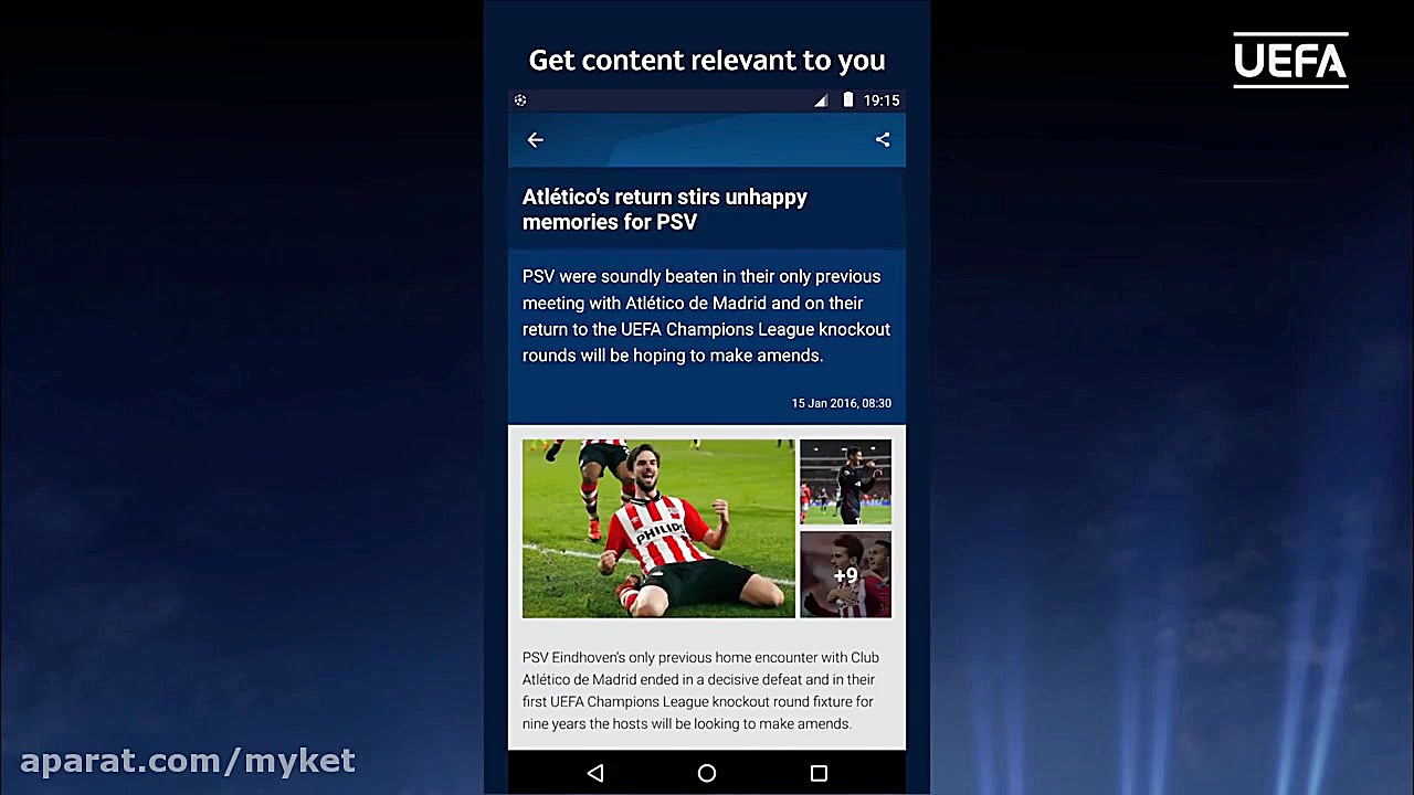 The official UEFA Champions Le...