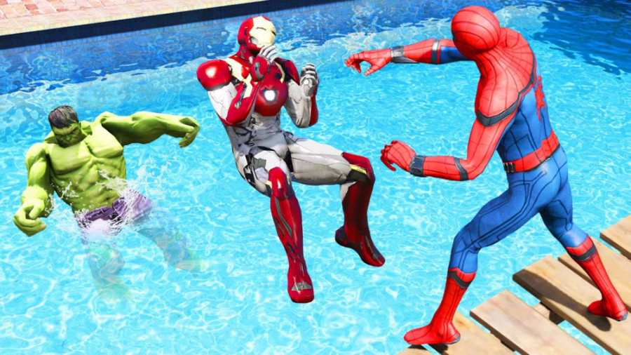 بازی GTA 5 پرش های از ارتفاع ز...