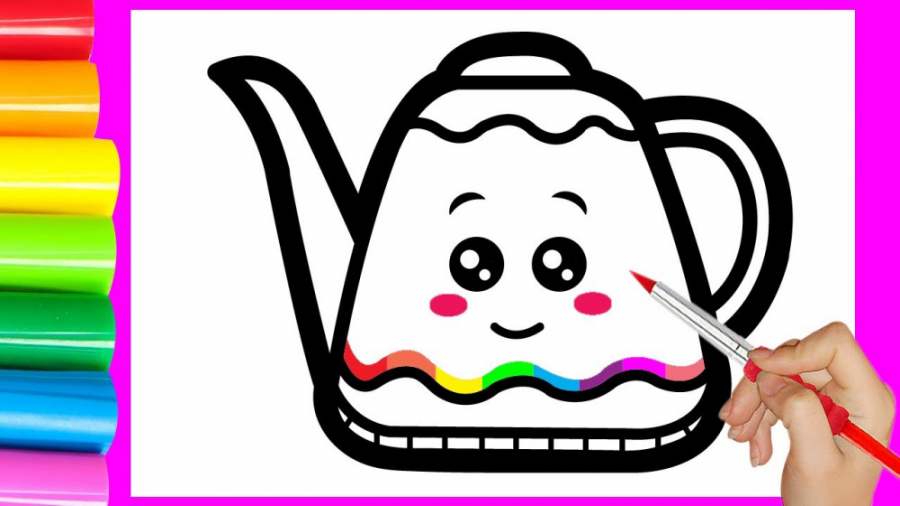 آموزش نقاشی کتری خندان ، آموزش...