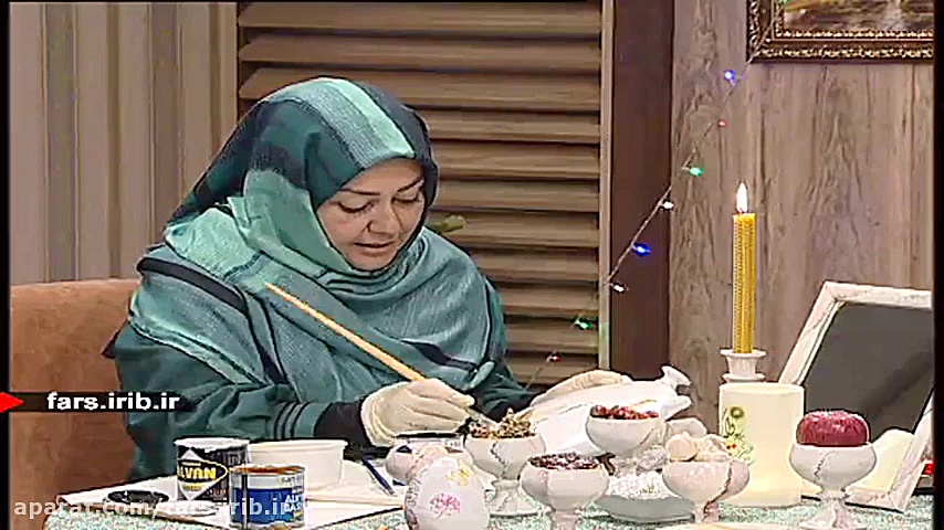 آموزش &quot; تکنیک مرمر در نقا...