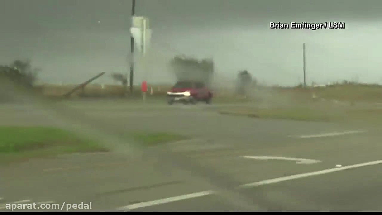 شورولتی که از گردباد جان سالم...