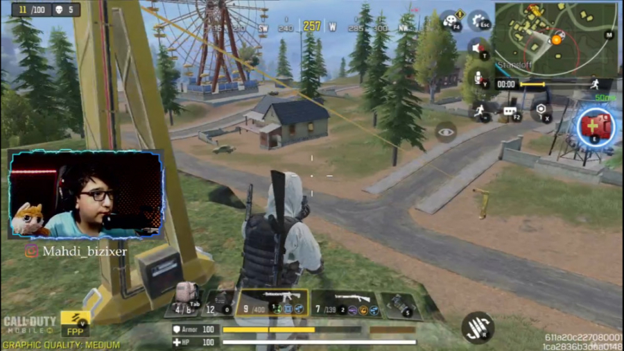 مهدی بیزیکسر در کالاف موبایل...