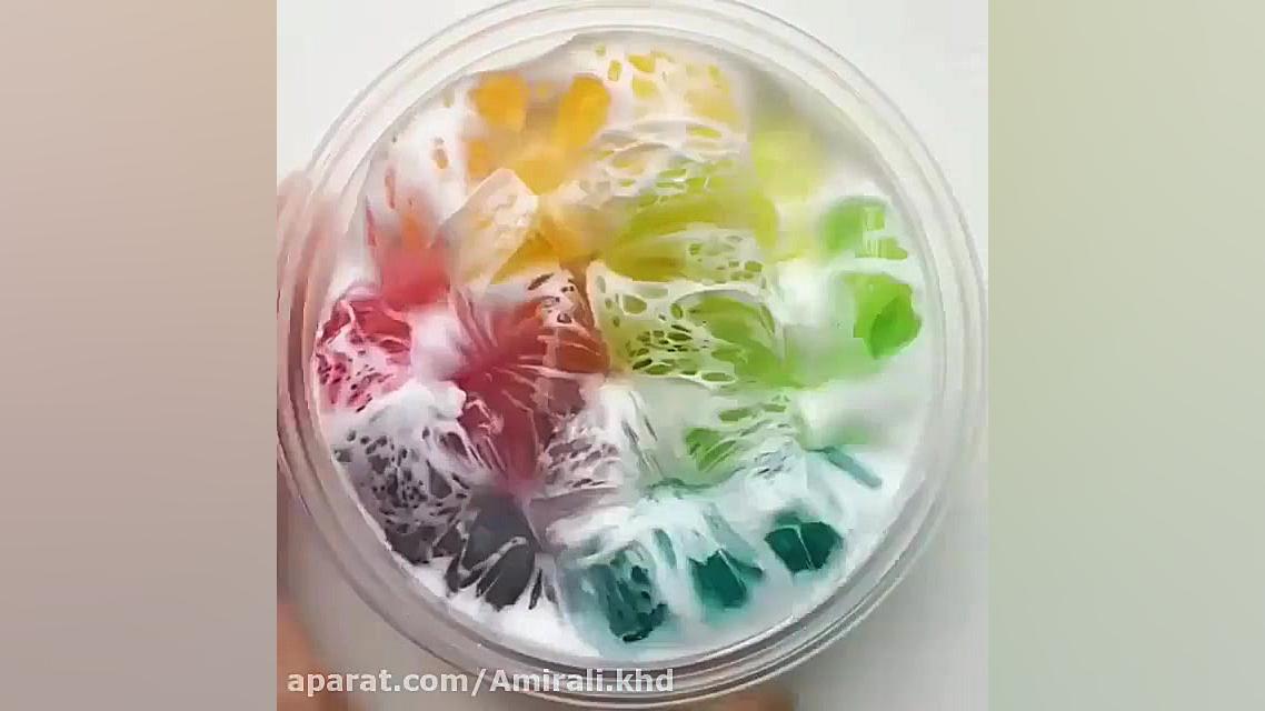 اسلایم همه رنگ فالو فالووو