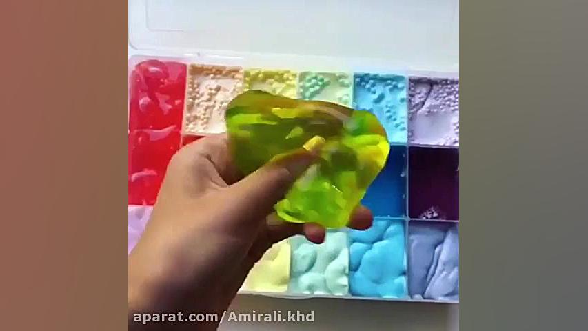 اسلایم خامه ای کره ای فالو فال...