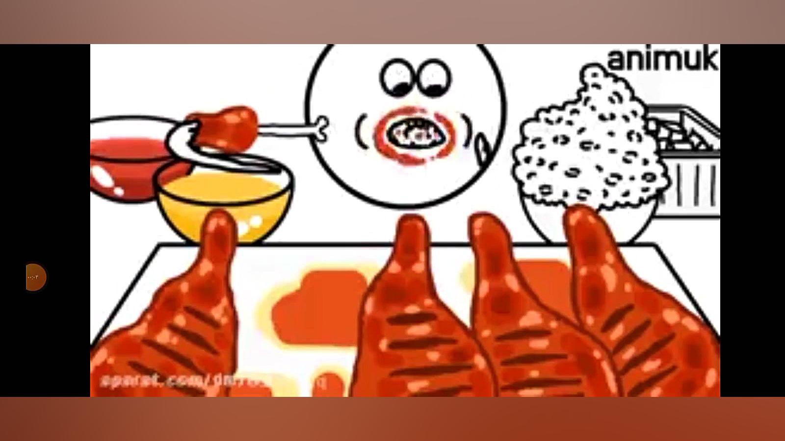 چالش غذا خوری