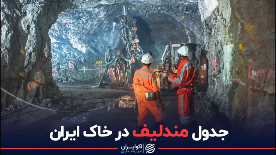 جدول مندلیف در خاک ایران