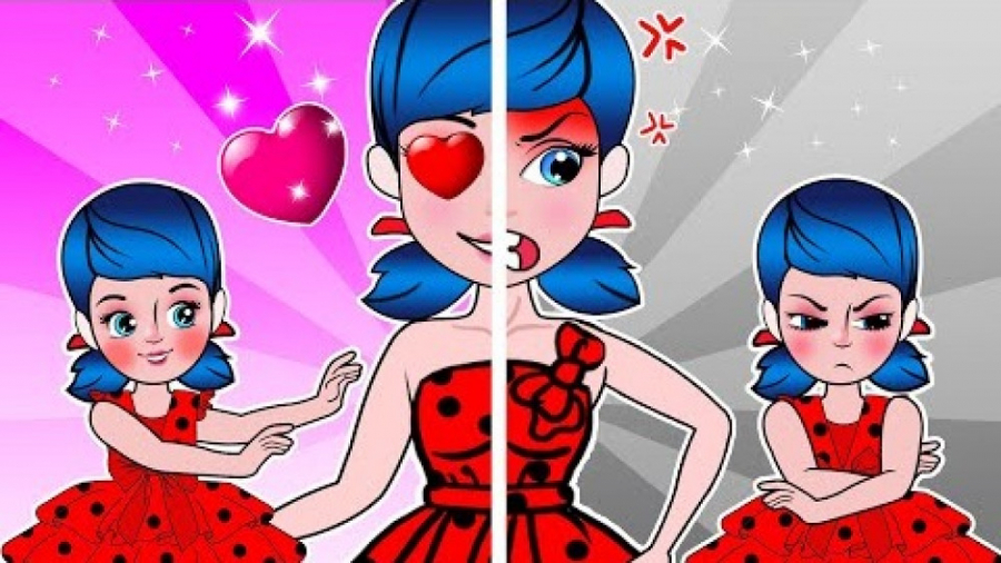 ایده های کارتونی دختر کفشدوزک