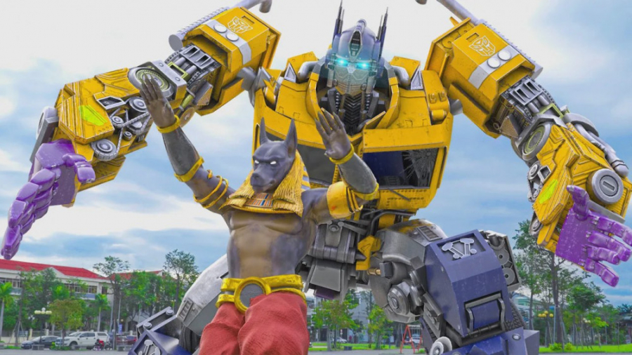 جنگ اپتیموس پرایم و آنوبیس