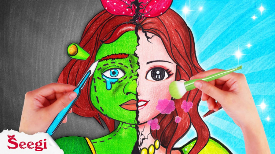 ایده های کارتونی  پرنسس فیونا