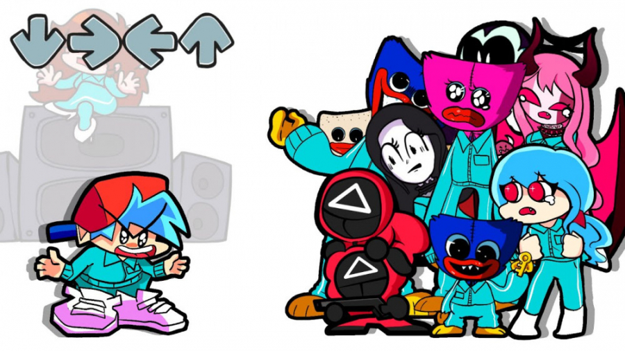 اف ان اف  اسکوید گیم  پاپی پلی...