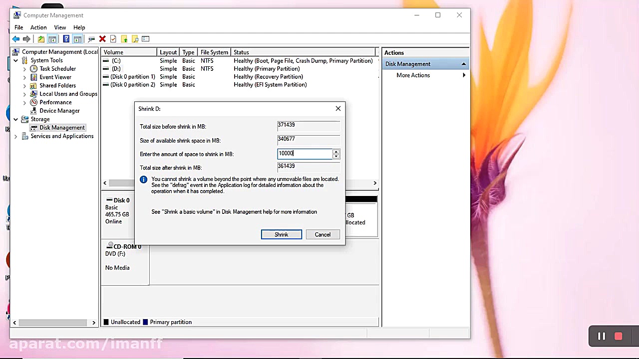 اموزش اوردن درایو جدید در ویند...
