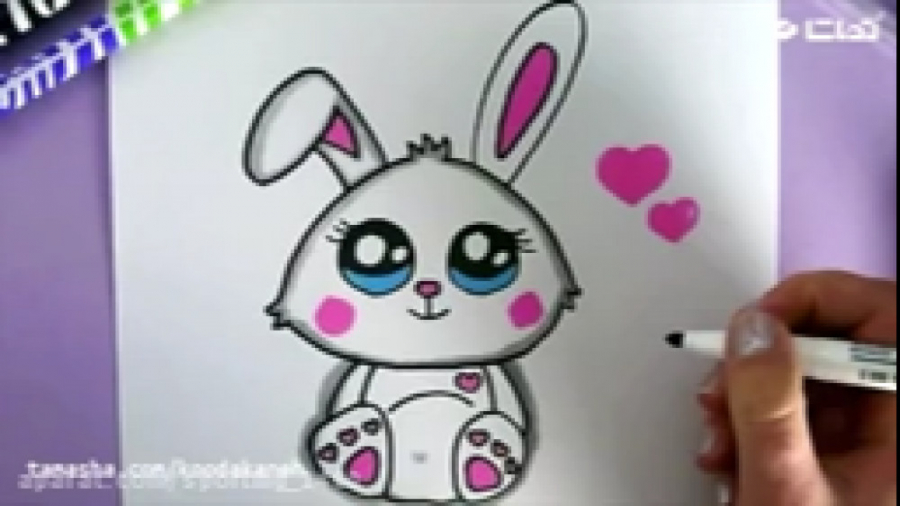 آموزش نقاشی کودکانه  کلیپ نقاش...