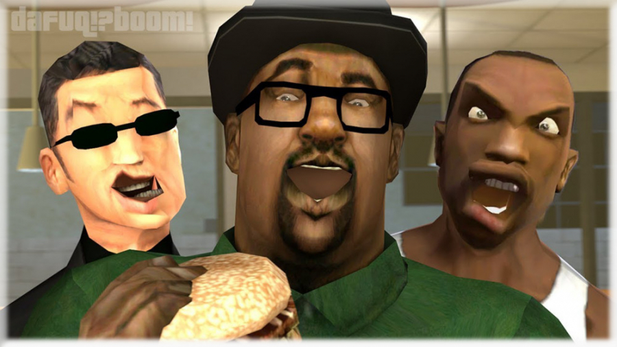 خنده دار ترین لحظات جی تی ای س...