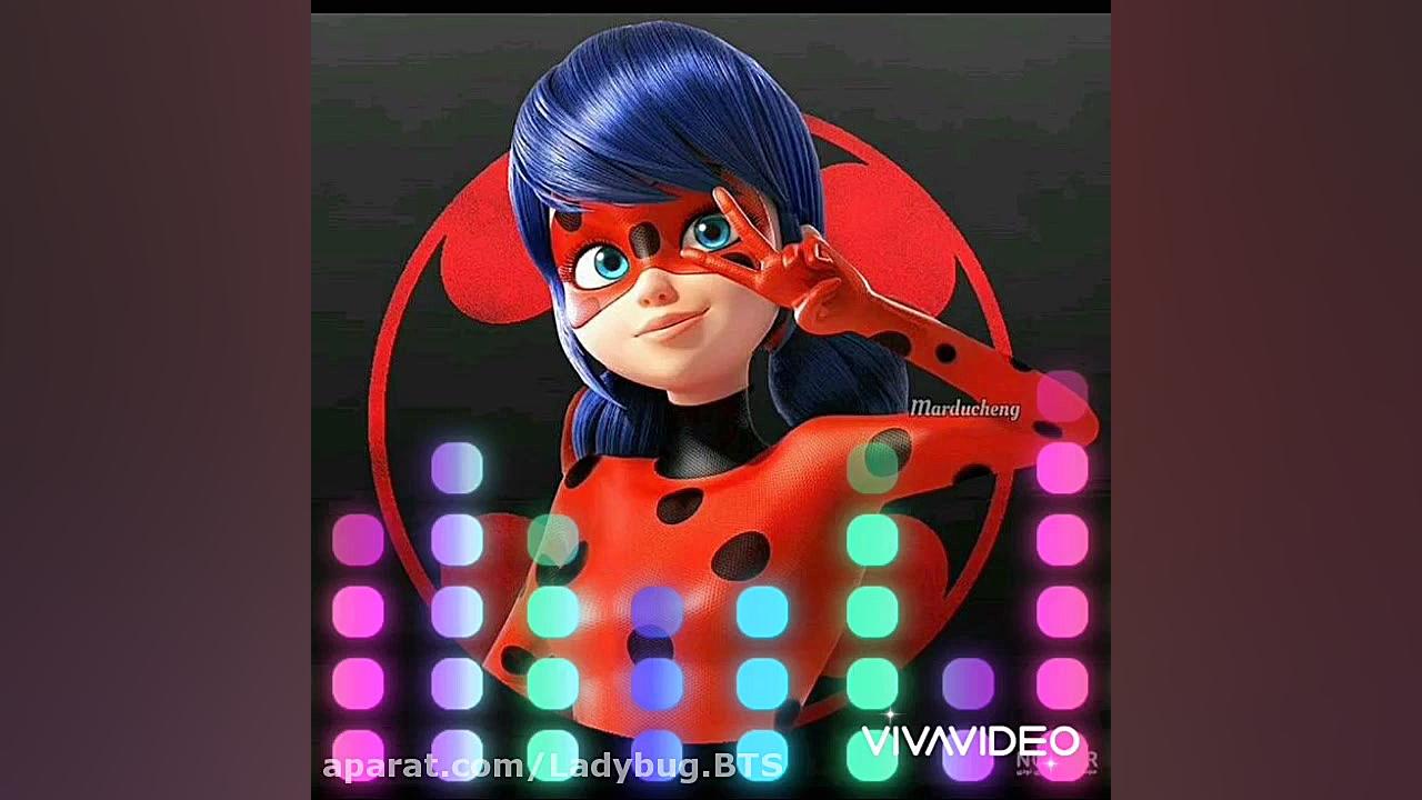 دختر کفشدوزکی و گربه سیاه