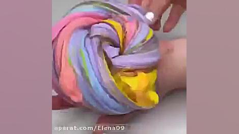 فیلم اسلایم با خمیر کلی