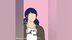 مرینت وآدرین و لوکا فالو=فالو...