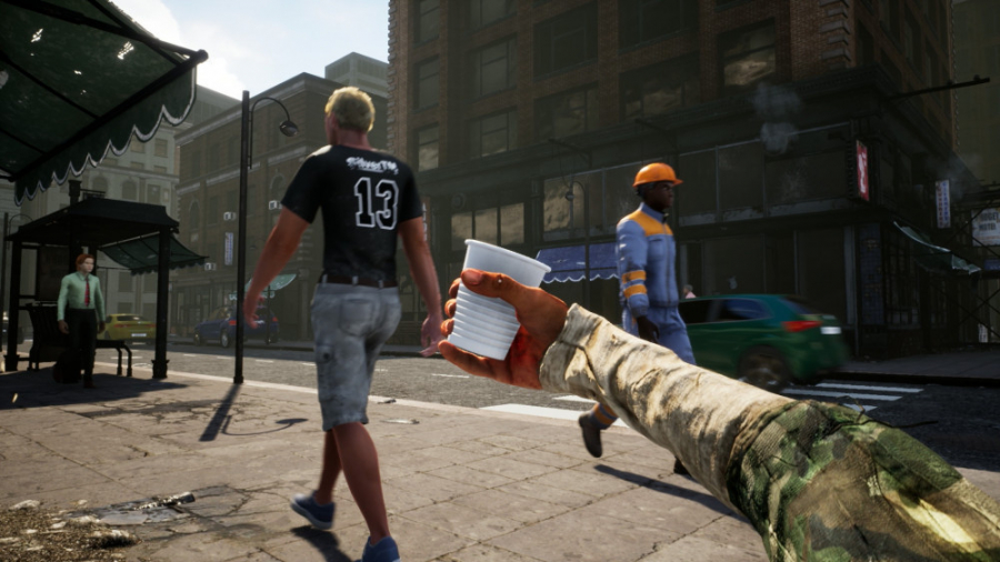 گدایی از سطل آشغال شهر پول مید...