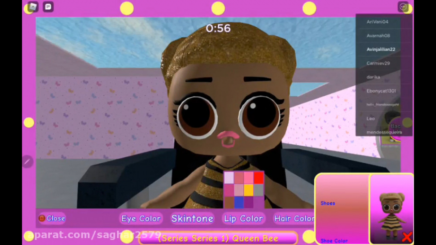 بازی روبلاکس ( چالش لباس عروسک...