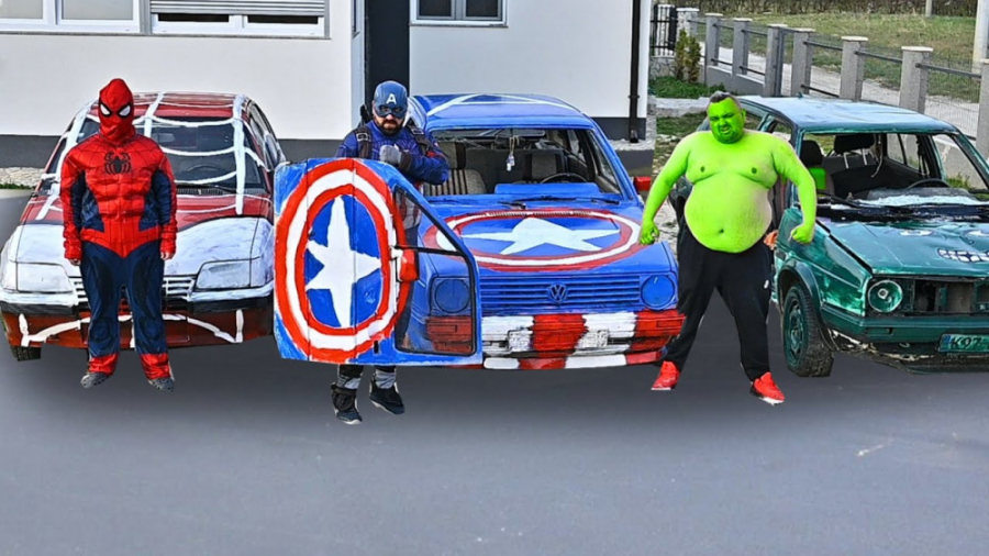 برنامه کودک ابرقهرمانان  ماشین...