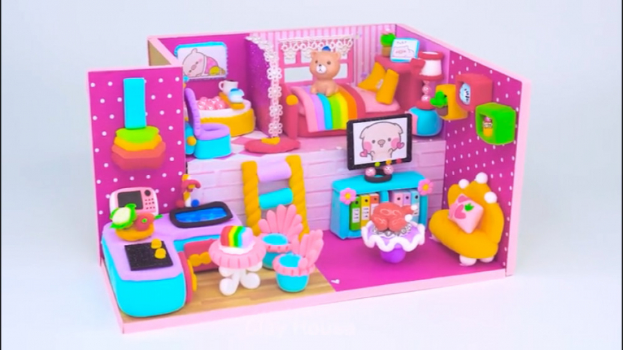 ساخت ویلا صورتی 2 طبقه با 4 ات...